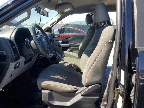2018 Ford F-150 XL with VIN 1FTEW1EBXJFD71394, listed as a Copart auction lot 52384775 with 185,267 mi miles and Salvage Title. Bid and sale history available at carsss.com. Image 7.