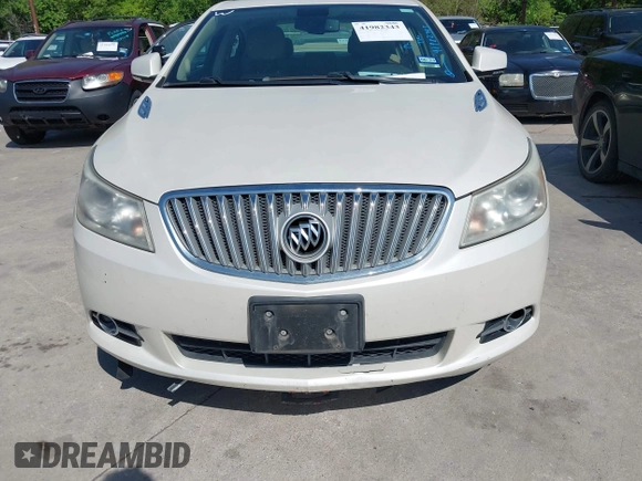 2012 Buick LaCrosse Premium 2 with VIN 1G4GF5E3XCF105798, listed as a IAAI auction lot 41982343 with 214,455 mi miles. Bid and sale history available at carsss.com. Image 6.