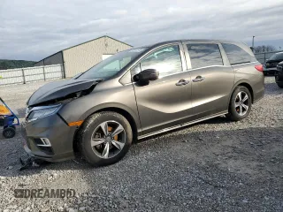 2019 Honda Odyssey Touring with VIN 5FNRL6H89KB103286, listed as a Copart auction lot 48141915 with 80,536 mi miles and Salvage Title. Bid and sale history available at carsss.com. Image 1.