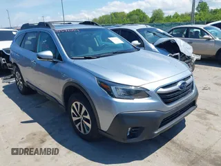 2020 Subaru Outback Premium with VIN 4S4BTAEC2L3226595, listed as a IAAI auction lot 42374094 with 57,369 mi miles and . Bid and sale history available at DreamBid. Image 1.