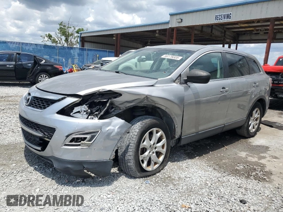 2012 Mazda CX-9 Sport with VIN JM3TB3BV4C0358070, listed as a Copart auction lot 56179335 with 206,590 mi miles and Salvage title. Bid and sale history available at DreamBid. Image 1.