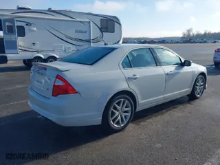 2011 Ford Fusion SEL with VIN 3FAHP0JA1BR334679, listed as a IAAI auction lot 41969695 with 202,006 mi miles. Bid and sale history available at carsss.com. Image 4.
