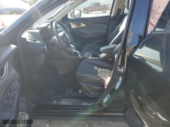 2019 Mazda CX-3 Touring with VIN JM1DKFC74K0443634, listed as a Copart auction lot 75552674 with 48,733 mi miles and Salvage Title. Bid and sale history available at carsss.com. Image 7.
