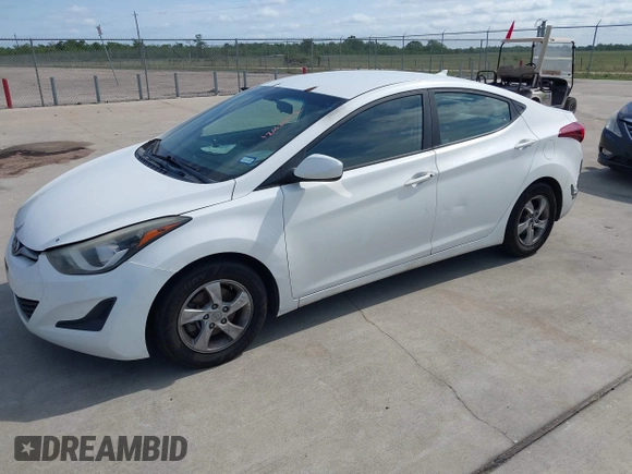 2014 Hyundai Elantra SE with VIN 5NPDH4AE9EH516928, listed as a IAAI auction lot 42068097 with 156,427 mi miles and . Bid and sale history available at DreamBid. Image 2.