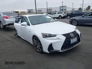 2017 Lexus IS with VIN JTHBA1D21H5041774, listed as a IAAI auction lot 41728730 with 75,630 mi miles. Bid and sale history available at carsss.com. Image 1.