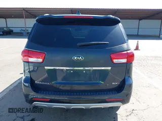 2016 Kia Sedona SX-L with VIN KNDME5C15G6083811, listed as a IAAI auction lot 41932863 with 124,218 mi miles. Bid and sale history available at carsss.com. Image 16.