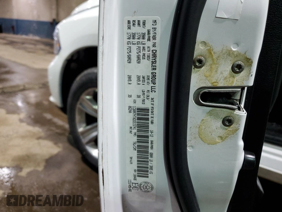 2013 Ram 1500 Sport with VIN 1C6RR7HTXDS515741, listed as a Copart auction lot 86559094 with 128,726 mi miles and Clean title. Bid and sale history available at DreamBid. Image 12.