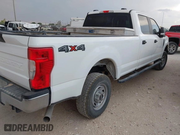 2022 Ford Super Duty F-250 SRW XL with VIN 1FT7W2B65NED42726, listed as a IAAI auction lot 42086238 with 149,594 mi miles. Bid and sale history available at carsss.com. Image 4.