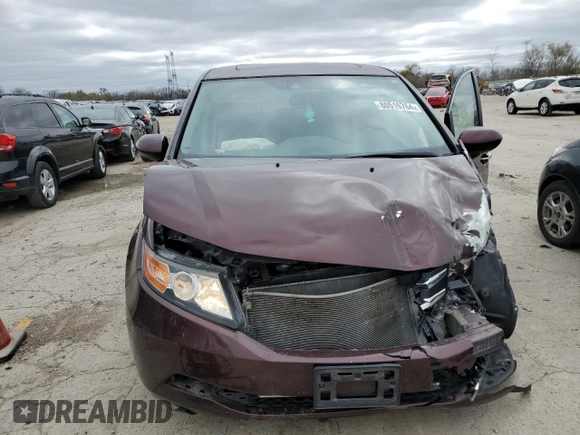 2015 Honda Odyssey EX-L with VIN 5FNRL5H62FB085566, listed as a Copart auction lot 50026065 with Not Provided miles and Non Repairable. Bid and sale history available at DreamBid. Image 12.