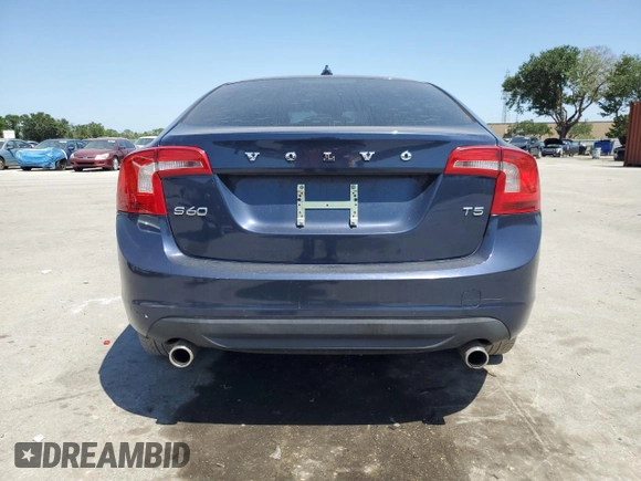 2013 Volvo S60 T5 Premier with VIN YV1612FS5D2208052, listed as a Copart auction lot 52948905 with 113,263 mi miles and Clean Title. Bid and sale history available at carsss.com. Image 6.
