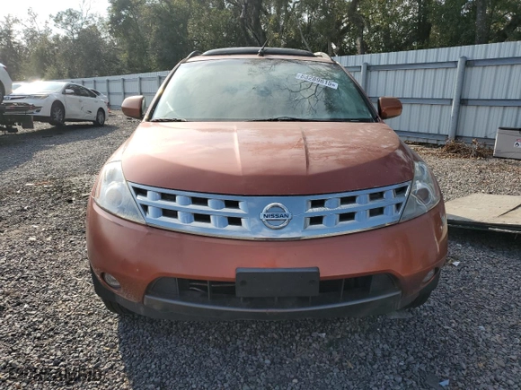 2004 Nissan Murano SL with VIN JN8AZ08WX4W305192, listed as a Copart auction lot 88289615 with 0 mi miles and Salvage Title. Bid and sale history available at carsss.com. Image 5.
