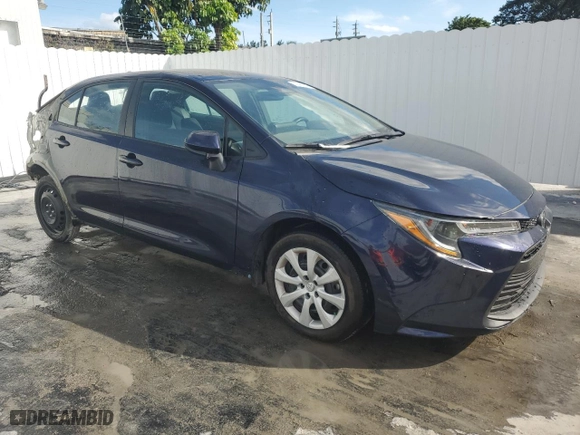 2024 Toyota Corolla LE with VIN 5YFB4MDE4RP103256, listed as a Copart auction lot 46273545 with 11,341 mi miles and Clean Title. Bid and sale history available at carsss.com. Image 4.