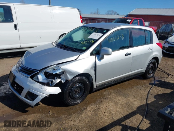 2010 Nissan Versa 1.8 S with VIN 3N1BC1CP8AL430574, listed as a IAAI auction lot 41861258 with 225,047 mi miles. Bid and sale history available at carsss.com. Image 17.