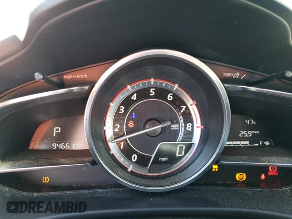 2015 Mazda 3 S Touring with VIN JM1BM1V32F1230325, listed as a Copart auction lot 81259214 with 94,661 mi miles and Salvage Title. Bid and sale history available at DreamBid. Image 9.