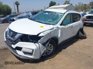 2017 Nissan Rogue SV with VIN KNMAT2MT4HP514495, listed as a IAAI auction lot 42554376 with Not provided miles and . Bid and sale history available at DreamBid. Image 2.