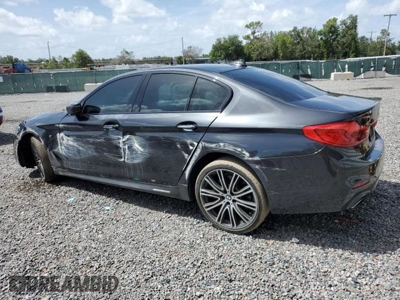 2017 BMW 5 Series 540i with VIN WBAJE5C37HG915145, listed as a Copart auction lot 60360365 with Not provided miles and Salvage title. Bid and sale history available at DreamBid. Image 2.