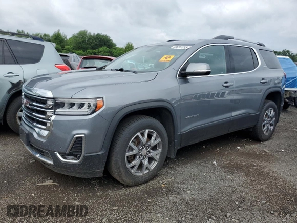 2020 GMC Acadia SLT with VIN 1GKKNULS0LZ177098, listed as a Copart auction lot 58691355 with 67,944 mi miles and Salvage title. Bid and sale history available at DreamBid. Image 1.