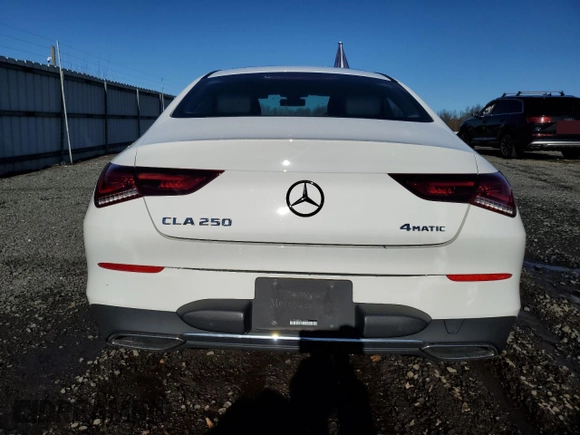 2021 Mercedes-Benz CLA with VIN W1K5J4HBXMN199220, listed as a Copart auction lot 86673214 with 29,801 mi miles and Salvage Title. Bid and sale history available at carsss.com. Image 6.