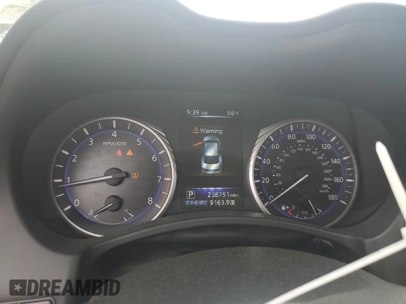2016 Infiniti Q50 Premium with VIN JN1CV7AR7GM251575, listed as a Copart auction lot 55110115 with 238,751 mi miles and Salvage Title. Bid and sale history available at DreamBid. Image 9.