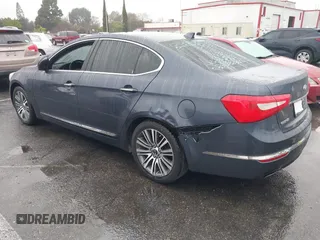 2014 Kia Cadenza Premium with VIN KNALN4D78E5125574, listed as a IAAI auction lot 41490830 with 172,569 mi miles. Bid and sale history available at carsss.com. Image 3.