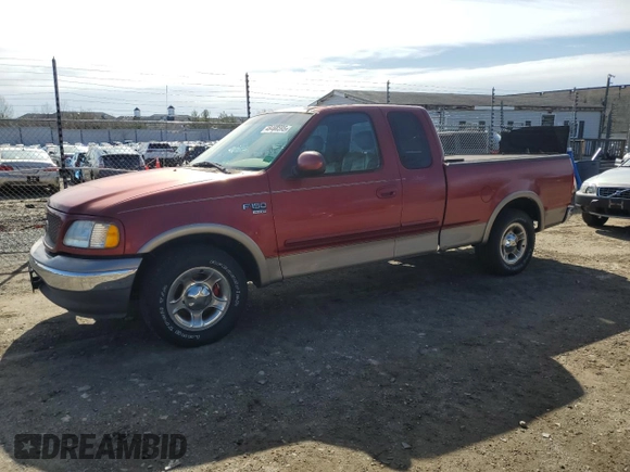 2002 Ford F-150 XL with VIN 1FTRX17L02NB60040, listed as a Copart auction lot 48468595 with 119,096 mi miles and Clean title. Bid and sale history available at DreamBid. Image 1.