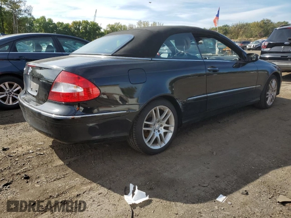 2009 Mercedes-Benz CLK-Class 3.5L with VIN WDBTK56G19T103141, listed as a Copart auction lot 73523194 with 96,221 mi miles and Salvage Title. Bid and sale history available at carsss.com. Image 3.