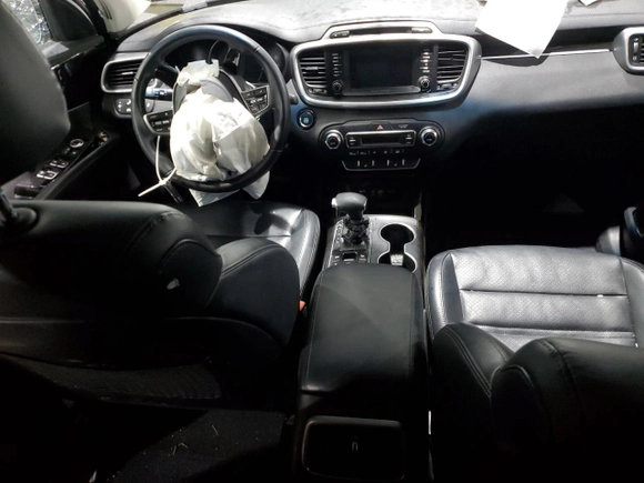 2019 Kia Sorento EX V6 with VIN 5XYPHDA54KG566037, listed as a Copart auction lot 86143054 with 0 mi miles and Salvage Title. Bid and sale history available at carsss.com. Image 8.