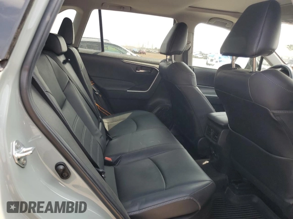 2022 Toyota RAV4 Hybrid XLE Premium with VIN 4T3B6RFV8NU101319, listed as a Copart auction lot 60987535 with 100,070 mi miles and Salvage title. Bid and sale history available at DreamBid. Image 10.