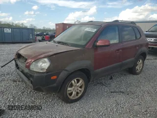 2007 Hyundai Tucson SE with VIN KM8JN72D07U523144, listed as a Copart auction lot 51626005 with 213,601 mi miles and Clean Title. Bid and sale history available at carsss.com. Image 1.