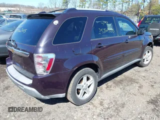 2006 Chevrolet Equinox LT with VIN 2CNDL73F566024971, listed as a IAAI auction lot 41906888 with 999,999 mi miles. Bid and sale history available at carsss.com. Image 4.