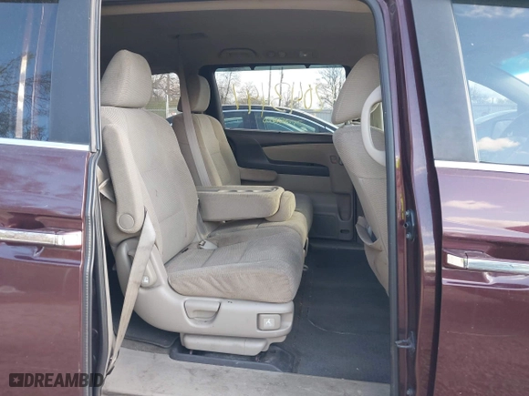 2011 Honda Odyssey EX with VIN 5FNRL5H49BB065002, listed as a IAAI auction lot 42043441 with 248,687 mi miles. Bid and sale history available at carsss.com. Image 8.