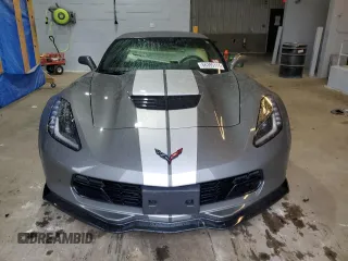 2015 Chevrolet Corvette Z06 3LZ with VIN 1G1YU3D61F5604992, listed as a Copart auction lot 66395114 with 23,555 mi miles and Salvage Title. Bid and sale history available at carsss.com. Image 5.