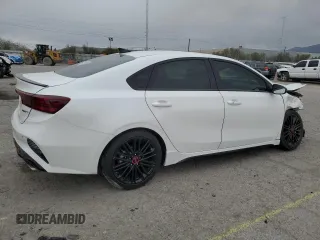 2023 Kia Forte GT with VIN 3KPF44AC4PE556330, listed as a Copart auction lot 48145385 with 14,169 mi miles and Salvage Title. Bid and sale history available at carsss.com. Image 3.