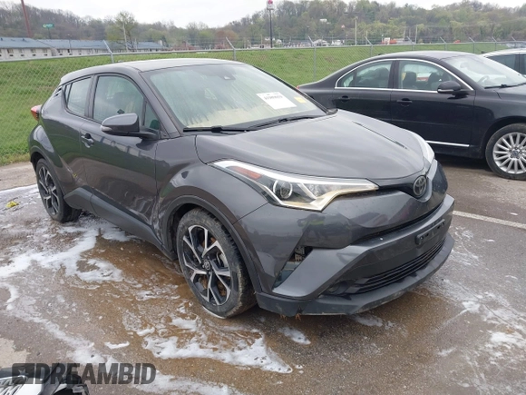 2018 Toyota C-HR XLE with VIN NMTKHMBX3JR042534, listed as a IAAI auction lot 41989059 with Not Provided miles and . Bid and sale history available at DreamBid. Image 1.