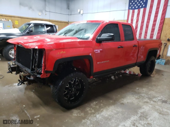 2016 Chevrolet Silverado 1500 Custom with VIN 1GCVKPEC8GZ250314, listed as a Copart auction lot 86489844 with 126,538 mi miles and Clean Title. Bid and sale history available at carsss.com. Image 1.