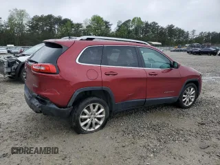 2017 Jeep Cherokee Limited with VIN 1C4PJLDS2HW667881, listed as a Copart auction lot 51294845 with 81,363 mi miles and Salvage title. Bid and sale history available at DreamBid. Image 3.