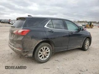 2020 Chevrolet Equinox LT z VIN 2GNAXJEV9L6129206, wystawiony jako Copart lot #49476475 z przebiegiem 73 011 mil mil oraz Szkoda całkowita • Salvage title. Historia ofert i sprzedaży dostępna na DreamBid. Obrazek 3.