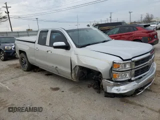 2014 Chevrolet Silverado 1500 LTZ with VIN 1GCVKSEC9EZ244165, listed as a Copart auction lot 80828254 with 137,289 mi miles and Salvage Title. Bid and sale history available at DreamBid. Image 4.