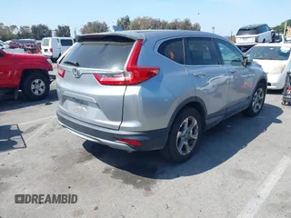 2018 Honda CR-V EX-L with VIN 2HKRW1H88JH503124, listed as a IAAI auction lot 42082676 with 41,837 mi miles and . Bid and sale history available at DreamBid. Image 4.