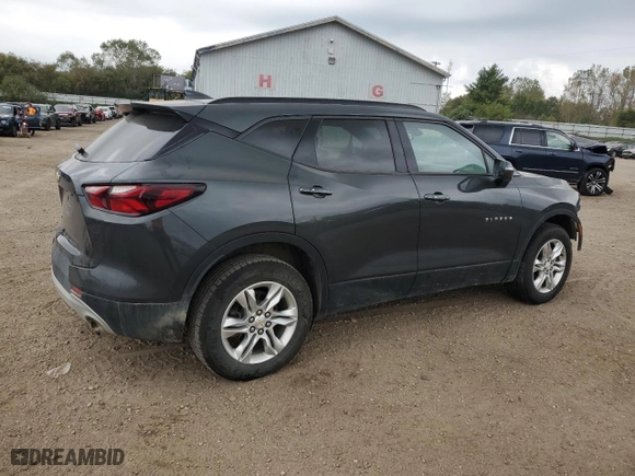 2019 Chevrolet Blazer with VIN 3GNKBBRA9KS689548, listed as a Copart auction lot 72680574 with 137,345 mi miles and Salvage Title. Bid and sale history available at carsss.com. Image 3.