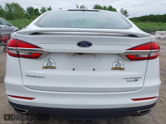 2020 Ford Fusion Titanium with VIN 3FA6P0D94LR133269, listed as a IAAI auction lot 42607013 with 89,406 mi miles and . Bid and sale history available at DreamBid. Image 16.