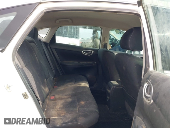 2017 Nissan Sentra SV with VIN 3N1AB7AP1HL709993, listed as a IAAI auction lot 42127837 with 173,281 mi miles and . Bid and sale history available at DreamBid. Image 8.