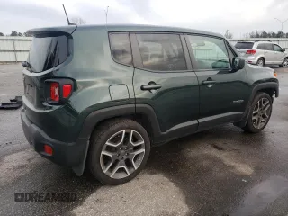 2021 Jeep Renegade Jeepster with VIN ZACNJCAB4MPM41650, listed as a Copart auction lot 44579155 with 35,079 mi miles and Salvage title. Bid and sale history available at DreamBid. Image 3.