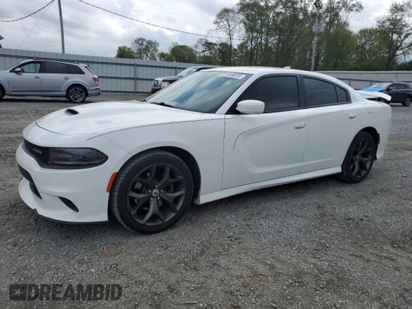 2019 Dodge Charger GT with VIN 2C3CDXHG3KH721430, listed as a Copart auction lot 51839515 with 89,556 mi miles and Salvage Title. Bid and sale history available at DreamBid. Image 1.