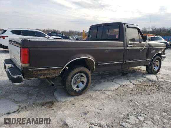 1991 Ford F-150 with VIN 1FTEF15N9MLA28124, listed as a Copart auction lot 83220464 with 49,411 mi miles and Salvage Title. Bid and sale history available at carsss.com. Image 3.