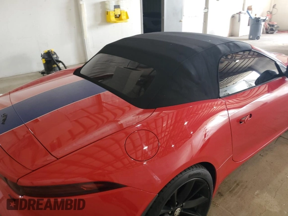 2014 Jaguar F-Type S with VIN SAJWA6FC6E8K04436, listed as a Copart auction lot 55613915 with 96,888 mi miles and Clean Title. Bid and sale history available at DreamBid. Image 10.