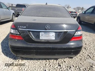 2008 Mercedes-Benz S 550 with VIN WDDNG71X88A197257, listed as a Copart auction lot 49098495 with 182,514 mi miles and Salvage Title. Bid and sale history available at DreamBid. Image 6.