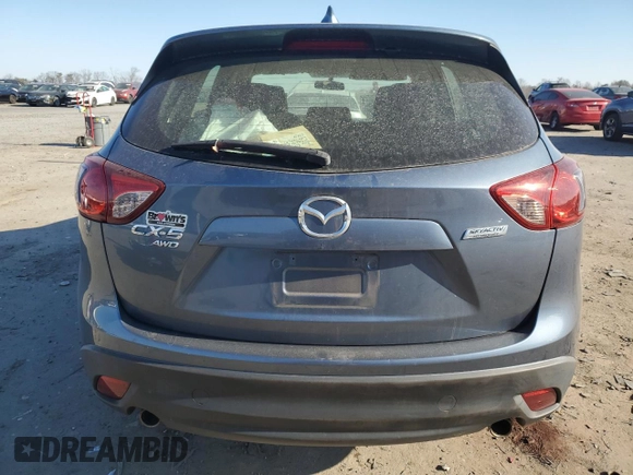 2015 Mazda CX-5 Sport with VIN JM3KE4BY1F0532619, listed as a Copart auction lot 47442635 with 75,629 mi miles and Salvage Title. Bid and sale history available at carsss.com. Image 6.