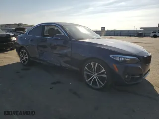 2016 BMW 2 Series 228i with VIN WBA1F9C55GV742306, listed as a Copart auction lot 41801185 with 47,395 mi miles and Salvage Title. Bid and sale history available at carsss.com. Image 4.