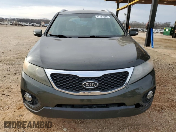 2011 Kia Sorento LX with VIN 5XYKT4A18BG140342, listed as a Copart auction lot 47131675 with 207,424 mi miles and Salvage Title. Bid and sale history available at carsss.com. Image 5.